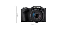 Canon PowerShot SX430B 20MP Digital Camera with 45x Optical Zoom (Black) + 16GB Memory Card + Camera Case