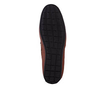 LeatherKraft Men's Loafers Brown Synthetic 10