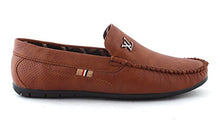 LeatherKraft Men's Loafers Brown Synthetic 10