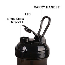 Fitkit Classic Bottle Shaker 700ml(Black)