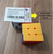 Toyshine High Stability Stickerless - 3x3x3 Speed Cube, Multi Color