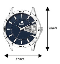 Espoir Mens ESP12457 Analog Blue Dial Watch